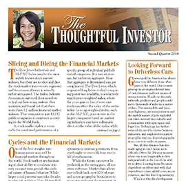 Second Quarter 2018 Thoughtful Investor newsletter