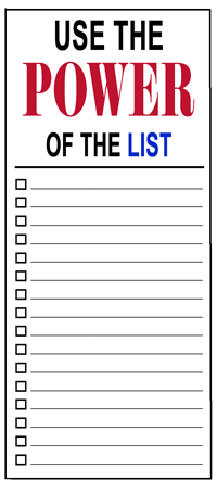 Use the Power of the list